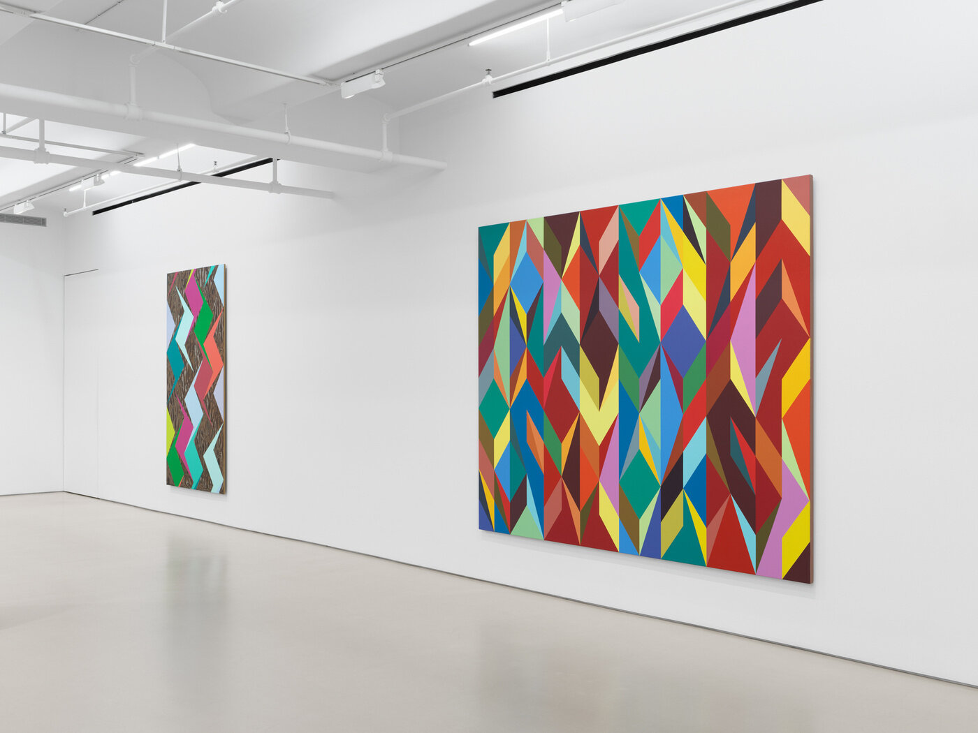 Odili Donald Odita: Burning Cross « Exhibitions « Jack Shainman Gallery