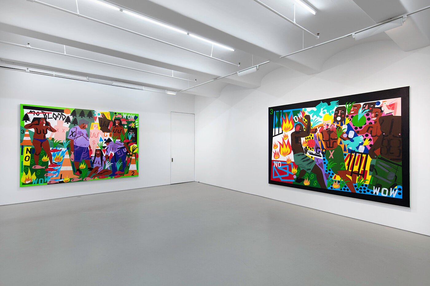 Nina Chanel Abney: Seized The Imagination « Exhibitions « Jack Shainman  Gallery