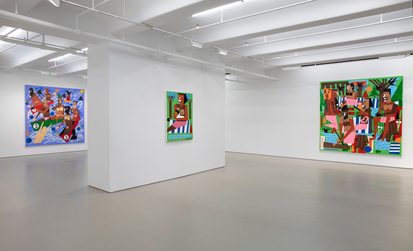 Nina Chanel Abney: The Great Escape « Exhibitions « Jack Shainman Gallery