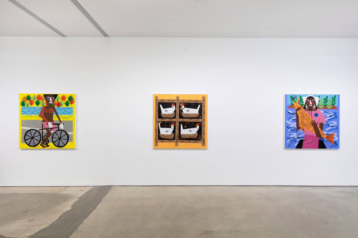 Nina Chanel Abney: The Great Escape « Exhibitions « Jack Shainman Gallery